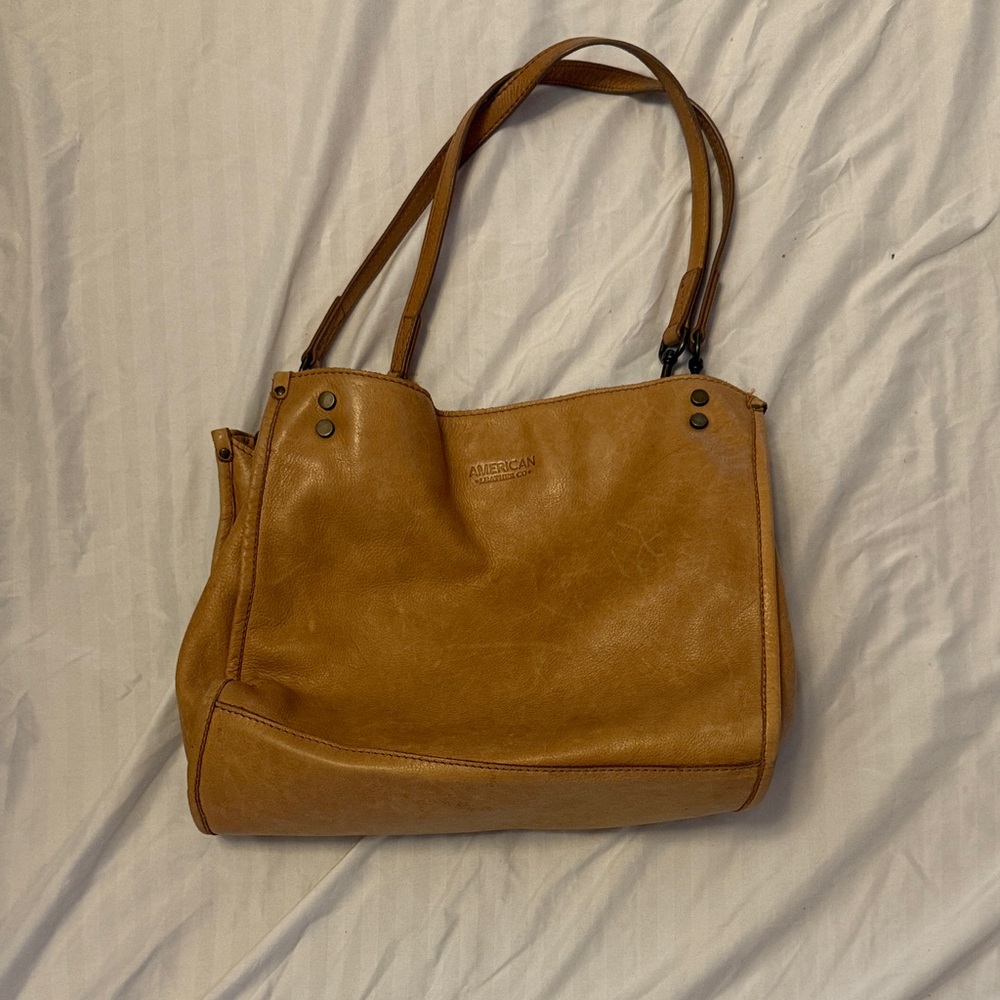 American Leather Shoulder Bag in Brown
